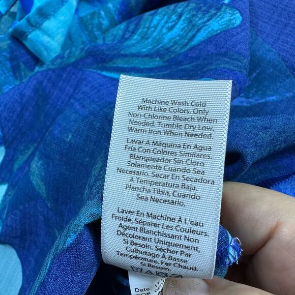 NWT Sophia Jeans by Sophia Vergara Shoulder Bustier Floral Midi Dress Medium - Picture 16 of 16